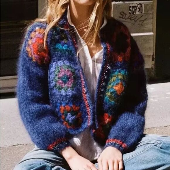 Stunning Handmade Cardigan  - Picture 1 of 6